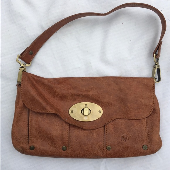 Mulberry Handbags - Mulberry purse multiple straps brown leather